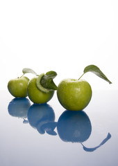 Green apples