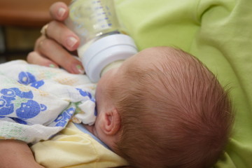 le biberon de bebe