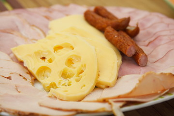 Assiette de charcuterie
