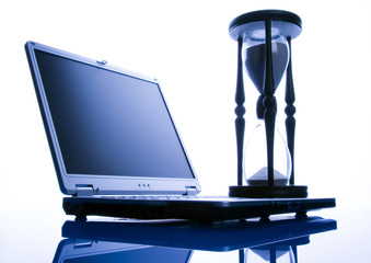 laptop & timer