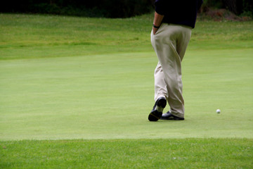 Obraz premium golfeur