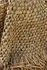 straw woven mat