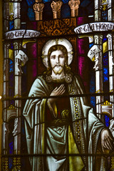 Stained Glass Church Window 