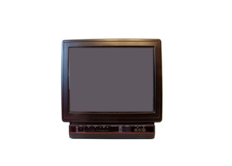 television with clipping path