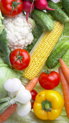 Photo of various vegetables. Healthy food