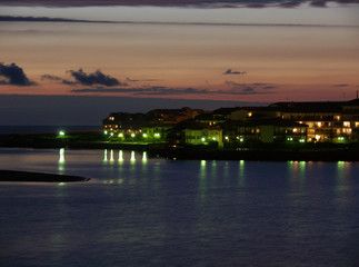 Naklejka premium ville nuit