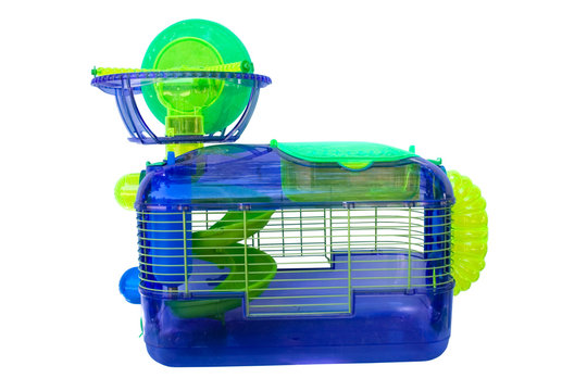 a cage for holding hampsters and other small rodents