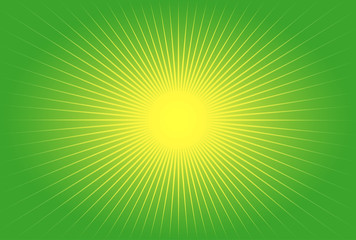 abstract design with sun rays