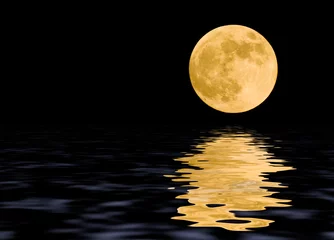 Foto auf Acrylglas Vollmond Der Mond
