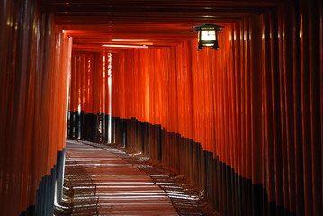 Fototapeta premium Torii gates at Fushimi Inari Shrine 2