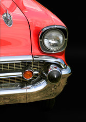 Obraz na płótnie Canvas Red Chevy Car
