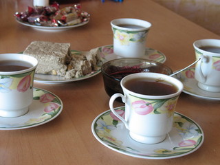 Tea and jam
