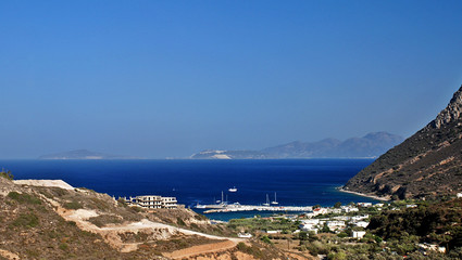 Harbour on a greek islad Kos 