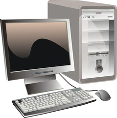 Fototapeta premium computer 