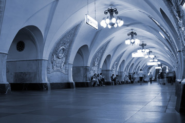Subway. Underground station