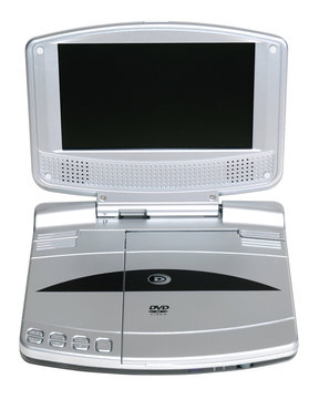 outlined, portable dvd player