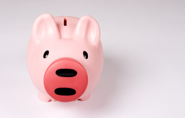 Piggy bank, frontal shot. Easy to cut