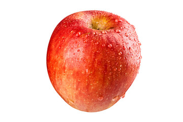 Red Apple isolated on white