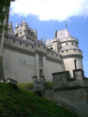 Fototapeta na wymiar Chateau fort de Pierrefont