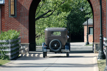 Antique car at Greenfield Village, Michigan, USA