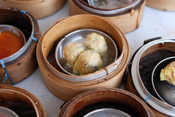 tim sum at the food stores