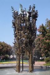 Der Fastnachtsbrunnen in Mainz