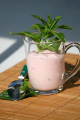 verrine au yaourt