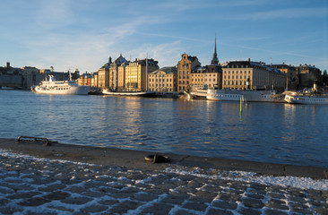 Fototapeta premium Tourisme en Suède