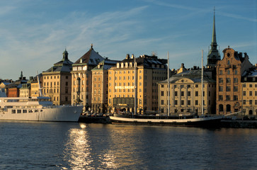Fototapeta na wymiar Wakacje w Szwecji