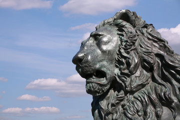 Fragment of the Cast-iron Sculpture, Lion's Head