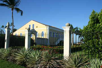 Alte Villa im Kolonialstil