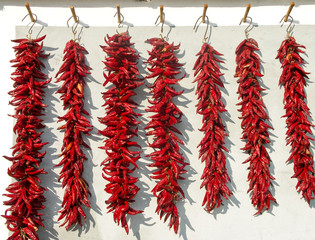 red pepper drying @ Sztentendre open-air museum