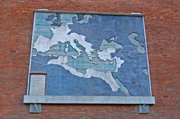 map of roman empire