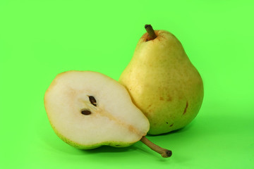 half and whole pears © Lana Langlois