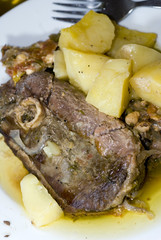 lamb in the paper a greek taverna specialty