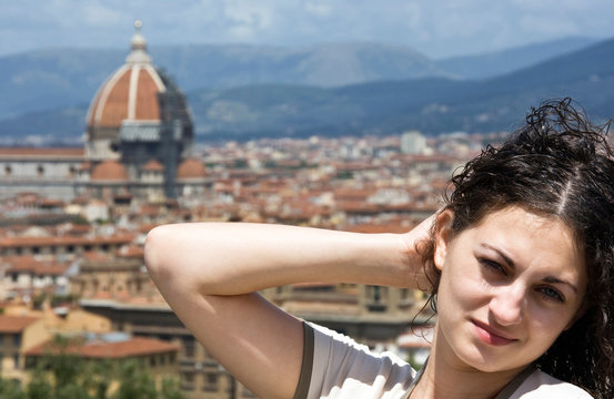 Russian Girl in Florence