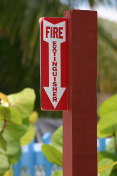 Senal de Extinguidor de Fuego