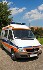 ambulance front