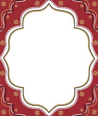 Arabic-style frame