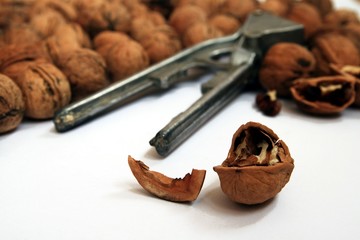 nutcracker and nuts