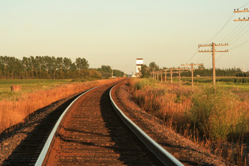 Fototapeta na wymiar The Rail 