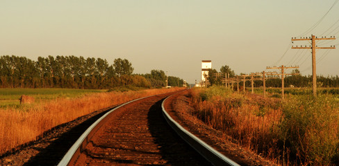 Railroad tracks © Christina McWilliams