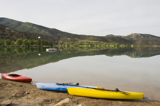 Palisades Lake and Kayaks