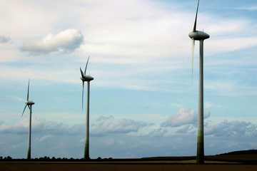 Windräder am Niederrhein