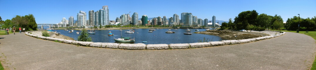 Fototapeta premium City of Vancouver, Canada (Panorama)