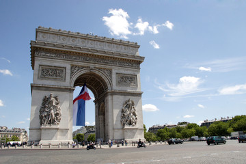 Arce de Triomphe place de l'Etoile - Paris