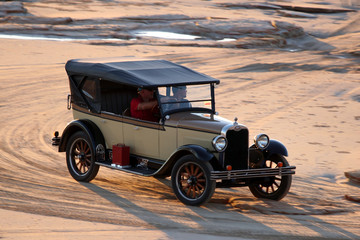 Oldtimer am Strand Australien_07_1822