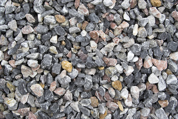 Sieved gravel
