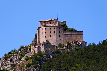 Fototapeta na wymiar La citadelle Vauban d'Entrevaux.