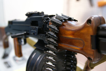 Soviet weapon machine-gun RPD-44